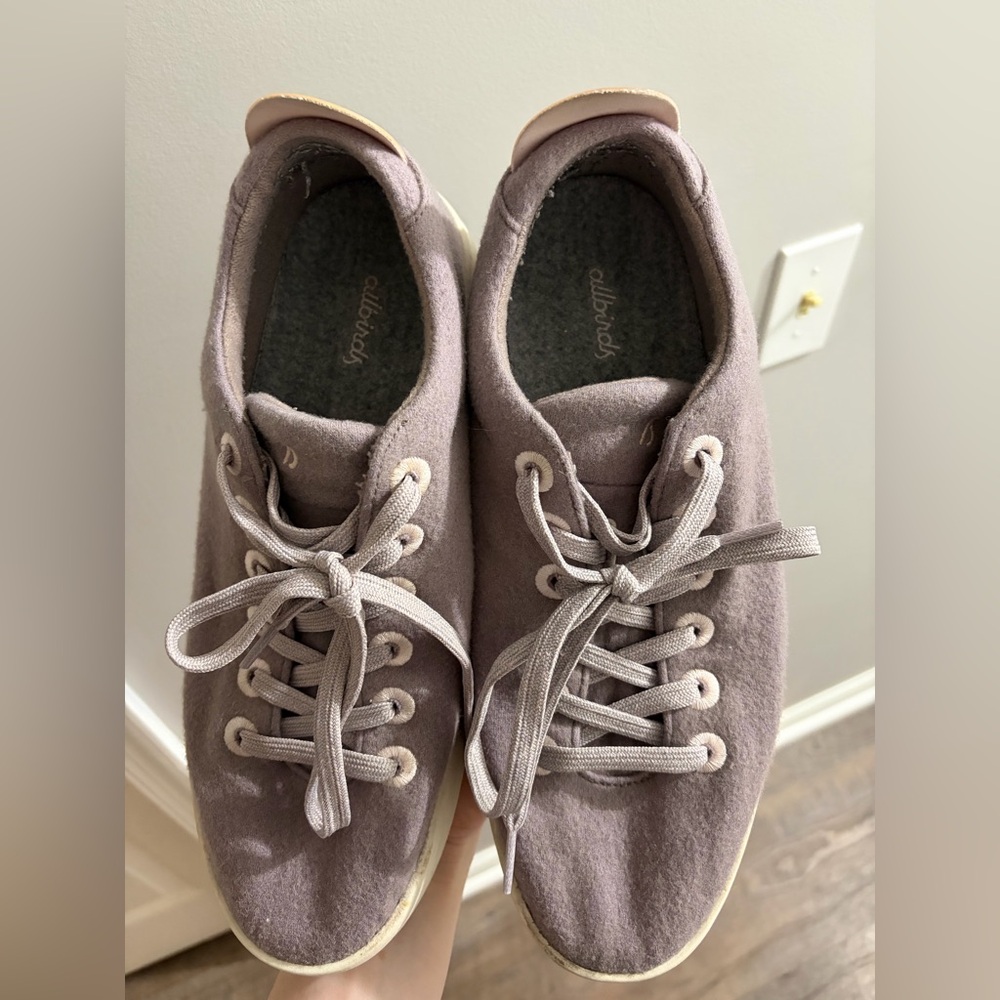 Allbirds Wool Pipers in Hazy Mauve Size Women’s 11 - Picture 3 of 9